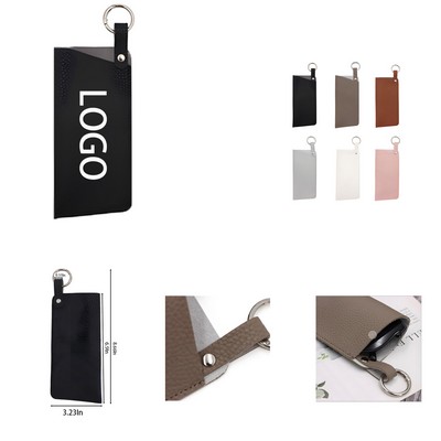 PU Leather Glasses Storage Bag