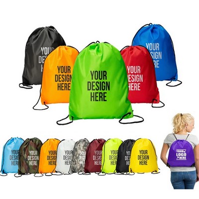 Non Woven Drawstring Backpack Bag
