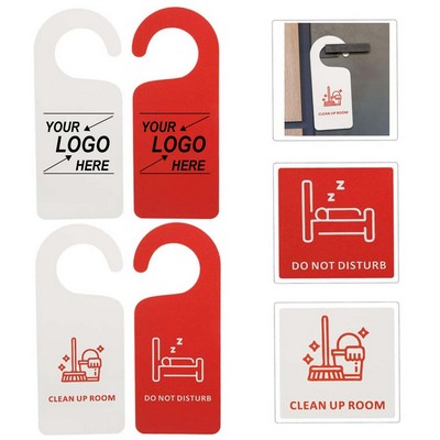 Do Not Disturb Listing Hotel Door Hanger Sign
