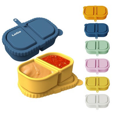 Double - Grid Lidded Seasoning Box