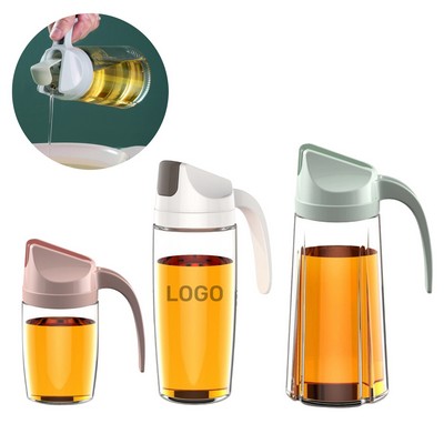 20 Fl Oz Glass Oil Cruet with Handle for Kitchen