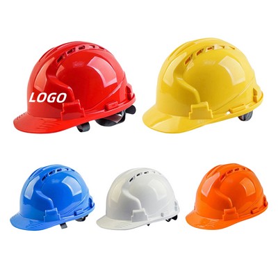 Reinforced ABS Ventilated Triple-Rib Safety Helmet
