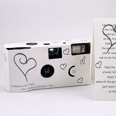 12 Exposures Disposable Cardboard With Flash