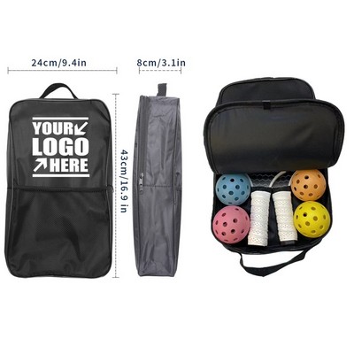 Large Capacity Tennis Bag Portable Pick Ball Bag