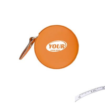 60 Inch Leather Retractable Measure Tape
