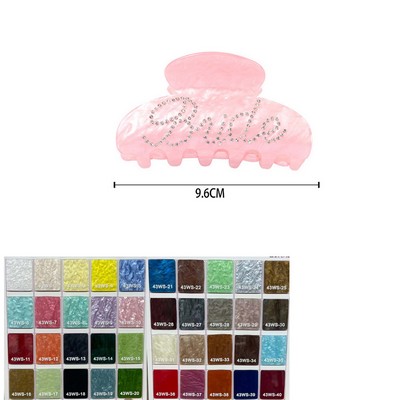 Acrylic Hair Claw Clip