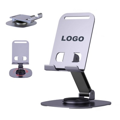 Foldable Rotating Metal Phone Stand
