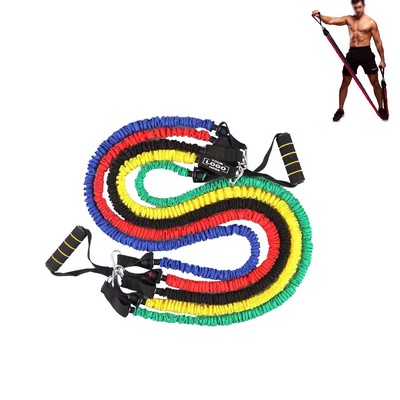 Fitness 11-Piece Resistance Bands Set