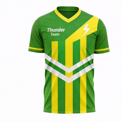 Premium Sublimated Unisex Soccer Jersey Poly Interlock