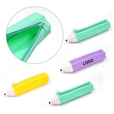 Portable Silicone Pencil Case
