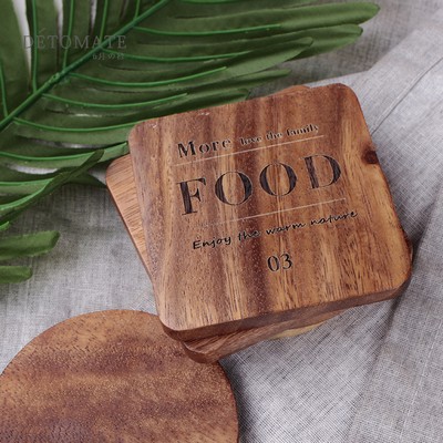 Square Wooden Coasters