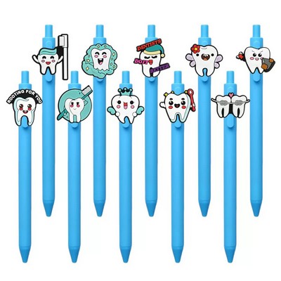 Cute Tooth Design Soft PVC Ballpoint Pen
