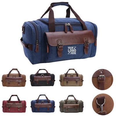 Vintage Canvas Weekender