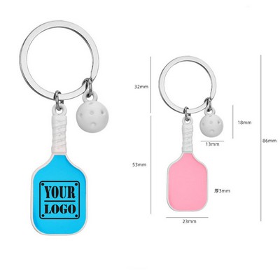 Pickleball Sports Keychain