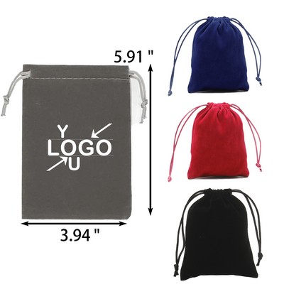 Velvet Drawstring Party Gift Bags
