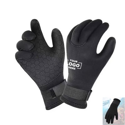 chloroprene rubber Anti Slip Diving Gloves