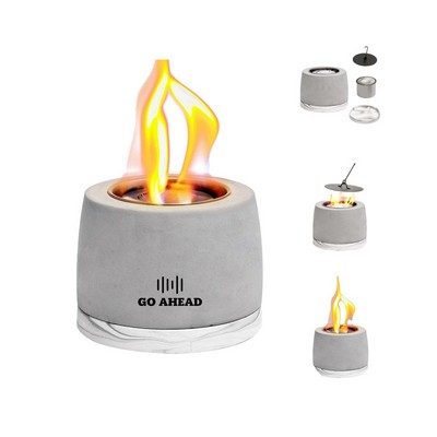 Concrete Tabletop Fire Pit