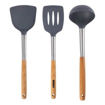 Heat-Resistant Silicone Serving Spoon