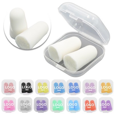Boxed PU Sponge Earplugs