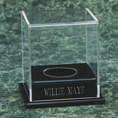 Baseball Acrylic Display Case w/Base