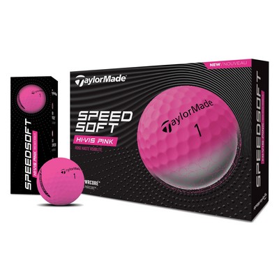 TaylorMade SpeedSoft Pink Golf Balls