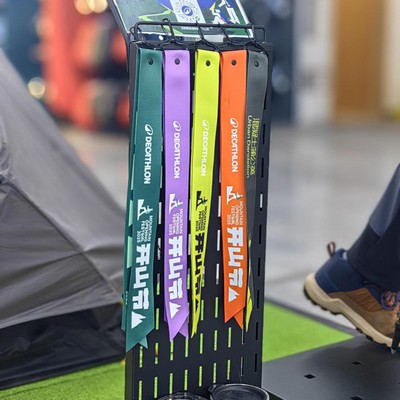 Custom 1"W x 17.7"L Polyester Backpack Strap Bicycle Pendant