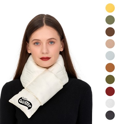 Waterproof Warm Solid Color Scarf