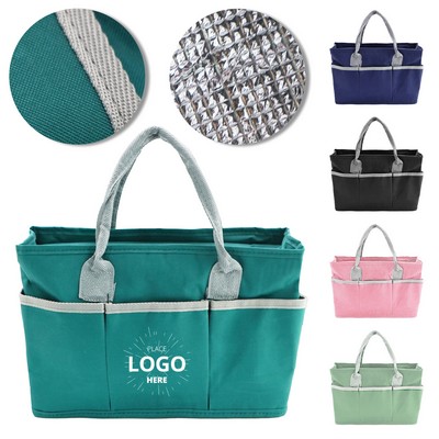 Insulated Reusable Lunch Bag with Handle