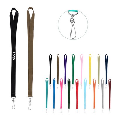 3/4"" Vibrant Dye-Sublimated Lanyard with Metal J-Hook