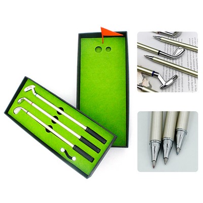 Golf Ball Pen Gift Set