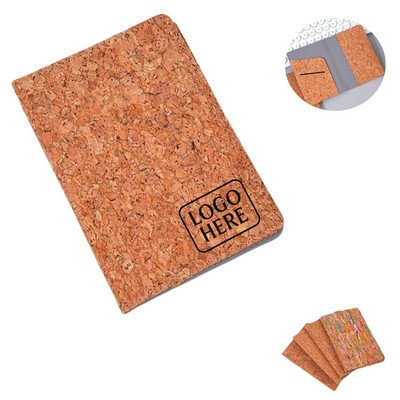 Cork Pattern Multifunctional Passport Holder