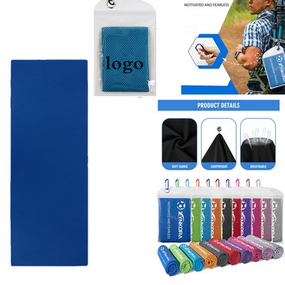 Ventilated Chill Towel with PVC Pocket