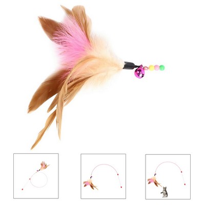Feather Fun Cat Teaser Wand