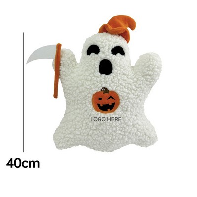 Ghost Plush Pillow Halloween Home Decor Cushion Gift