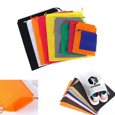 Non-woven Drawstring Shoes Organizer Bag