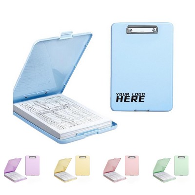 Plastic Clipboard With Storage