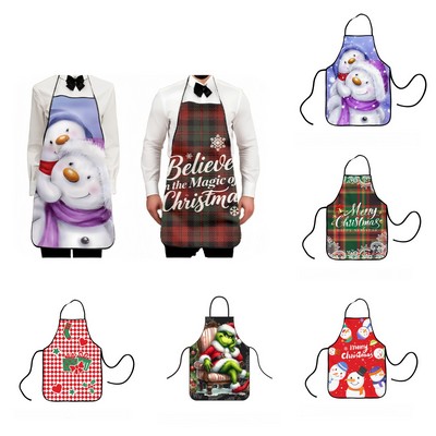 Polyester Christmas apron