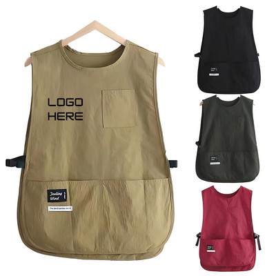 Waterproof Oil-Resistant Bib Apron