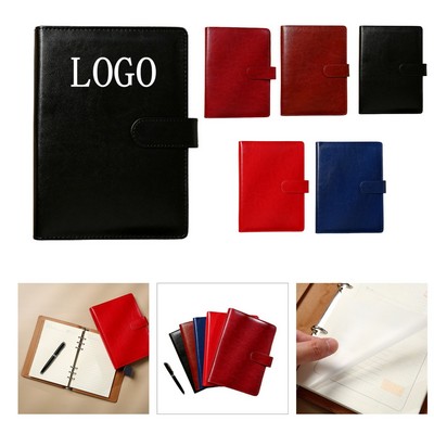 Leather Bound Business Diary Notebook