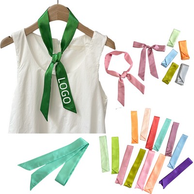 Long Scarf: Versatile Neckwear & Hair Accessory