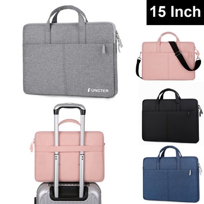 15" Laptop Bag Laptop Sleeve With Shoulder Strap With Carrying Handle