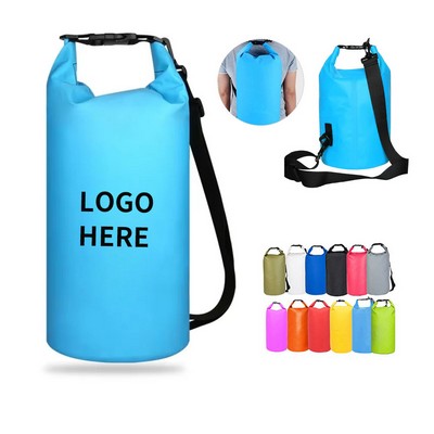 15L Waterproof PVC Beach Bag - Large Capacity