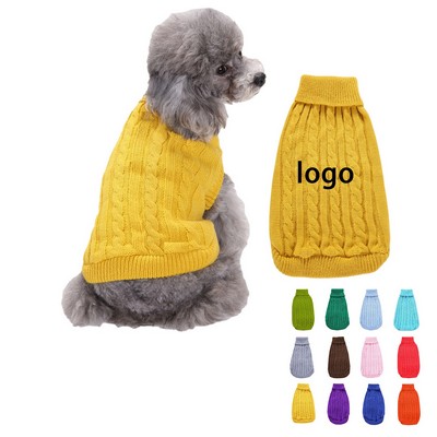 Knitted Soft Pet Cat Sweater