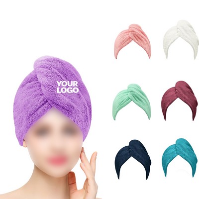 Ultra Absorbent Microfiber Hair Towel Wrap