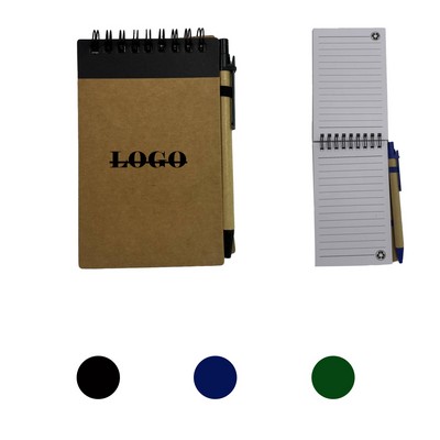 Eco-Friendly Notebook with Pen