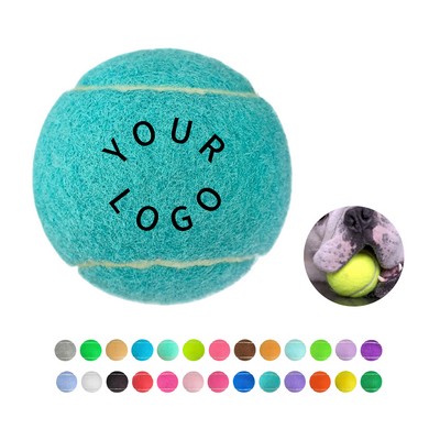 Pet Training Rubber Tennis Fetch Ball