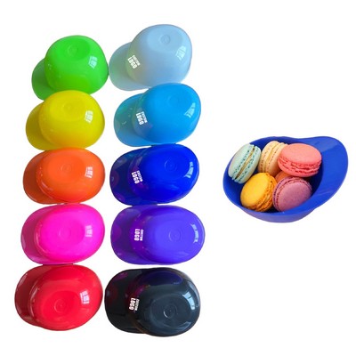 8oz Kids Tableware Colorful Baseball Cap Snack Bowl Yogurt Dessert Cup Ice Cream Bowl