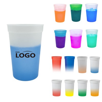 16oz Color Changing Stadium Cups