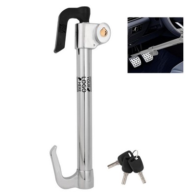 Retractable Double Hook Steering Wheel Brake Lock