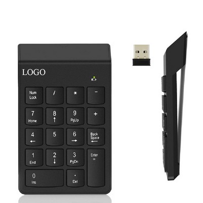 2.4G Wireless Numeric Keypad